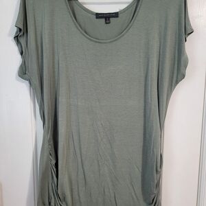 New Directions Women's Sage Short Sleeve Top